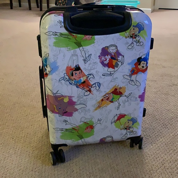 Disney Ink And Paint Nwt 2 Suitcase 